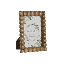 DKD Home Decor Marco de Foto para 10x15 cm Estilo Urban Marrón de Madera de Mango y Cristal con Bolas 13x18x2 cm Precio: 7.49999987. SKU: B1H7DQ9HEM