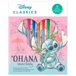 Blister cuaderno actividades + 6 boligrafos gel Stitch Disney Precio: 8.49999953. SKU: B1ETXN5VQG