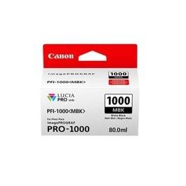 Canon iPF PRO1000 Cartucho Negro Mate PFI-1000MBK Precio: 59.50000034. SKU: B1HHA7JJ34