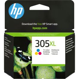 HP Cartucho de tinta Original 305XL HIGH YIELD TRI-COLOR Alto Rendimiento Cian Magenta Amarillo 5ml Precio: 47.94999979. SKU: B1CWNSBCH4