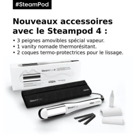 L'Oréal Professionnel Steampod 4.0 Placa de cerámica de alta resistencia LO3474637116491