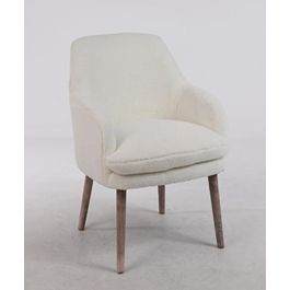 Butaca Moderno DKD Home Decor Blanco Natural 68 x 78 x 61 cm (2 Unidades)