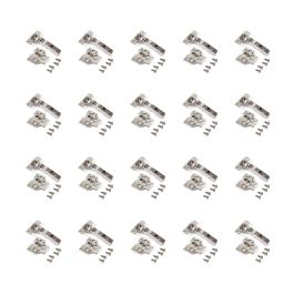 Emuca Lote de 20 bisagras rectas X91N con suplementos para atornillar, Altura 0, Acero, Niquelado Emuca Lote de 20 bisagras rectas X91N con suplementos para atornillar, Altura 0, Acero, Niquelado Precio: 28.49999999. SKU: B1GT3ET7QC