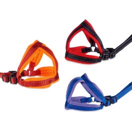 Mascow Arnés con Correa Pequeño, Surtidos Colores Azul/Naranja/Rojo, 8x74x12 cm (12 Unidades) Mascow Arnés con Correa Pequeño, Surtidos Colores Azul/Naranja/Rojo, 8x74x12 cm (12 Unidades)
