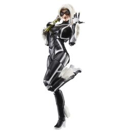 Hasbro Marvel Legends Series Figura de Acción Felicia Hardy Black Cat Spider-Man 2 Gamerverse Colección 15 cm Articulada con Accesorios