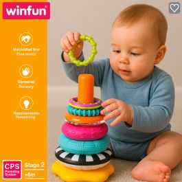 Bloques Apilables Winfun 13 x 20 x 13 cm (6 Unidades)