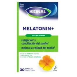 BIONAL Melatonina Melatonin+ 1,9mg con Amapola de California y Magnesio para Dormir 30 Cápsulas Veganas Precio: 11.5900004. SKU: B1FRYVEJ8G