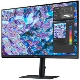 Samsung S27B610EQU Monitor Profesional ViewFinity S6 27" QHD IPS 75Hz Regulable en Altura, Giro, Pívot Negro