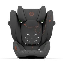 Solución automática de cybex G - I -tamaño - Face de carretera - 3 a 12 años - Grupo 2/3 - 100 a 150 cm - Gris