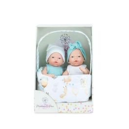 Muñeca twins mini golosinas en estuche cuerpo blandito 21 cm