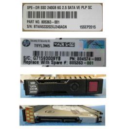 Hewlett Packard Enterprise 240GB SATA 6G SFF SC VE PLP - Disco Duro SSD para Servidor HP, Sustituto Calificado Precio: 203.79000048. SKU: B1FHXL9DN3