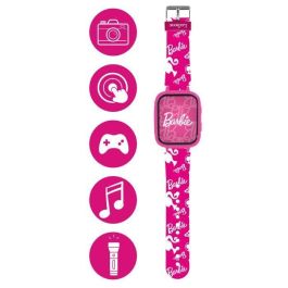 Lexibook Reloj Inteligente Barbie para Niños - Smartwatch con Cámara Integrada, Pantalla a Color y Memoria de 8GB SD