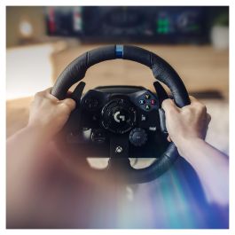 Logitech Volante y Pedales G923 con TrueForce para Simulación de Carreras Avanzada