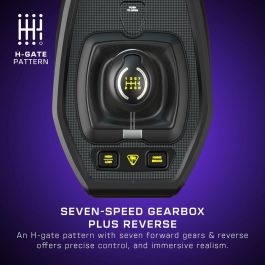 Turtle Beach TBS-0001-05 Palanca de cambios universal y freno de mano VelocityOne™ Multi-Shift Negro