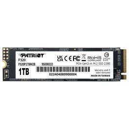 Patriot P320 1 TB M.2 NVMe PCIe 3.0 x4 2280 SSD Precio: 177.50000015. SKU: B1FAHD3G5X