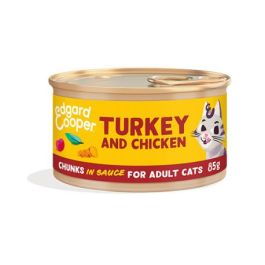 Feline Adult Comida Húmeda para Gatos - Trocitos de Pavo y Pollo, Lata 85g, Pack de 18 Precio: 23.4999996. SKU: B197E9EWTG