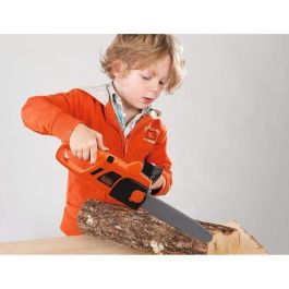 Smoby Black + Decker Motosierra electrónica Juguete, Cuchilla giratoria realista para cortar madera Smoby Black + Decker Motosierra electrónica Juguete, Cuchilla giratoria realista para cortar madera