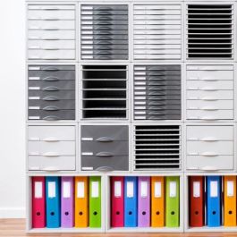 Archivo 2000 MÓDULO ARCHISYSTEM 8403C GF 3 Cajones 356x316x303 mm Grafito