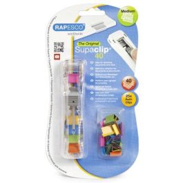 Porta Clips Rapesco Supaclip 40 Colores Surtidos Precio: 5.68999959. SKU: B12AW9RNTM