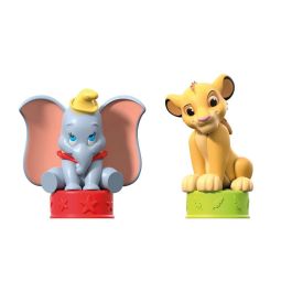 Clementoni CLEM17817 Disney Baby Classics Clemmy Box - 6 Cubos de Construcción Suaves para Bebés - Hecho en Italia