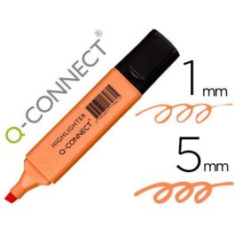 Rotulador Q-Connect Fluorescente Pastel Naranja Punta Biselada 10 unidades Precio: 7.865000254099999. SKU: B14DWGQ24F