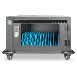 Digitus Armario de Carga Móvil para 16 Tablets hasta 13 Pulgadas, USB-A