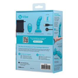 Vibrador anal B-Vibe Azul