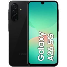 Samsung Galaxy A26 5G Smartphone Móvil 128GB 6GB RAM Pantalla 6.7" 50MP Cámara 5G Color Negro Resistente Agua Polvo IP67 Precio: 234.50000013. SKU: B1H4QNTNBE