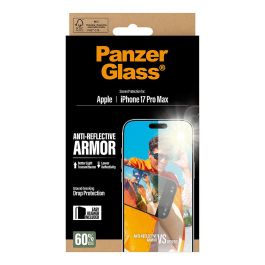 PanzerGlass Protector de Pantalla Anti-Reflective Armor para iPhone 17 Pro Max con EasyAligner, Aplicación en Seco, Resistente a Golpes