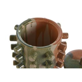 DKD Home Decor Tibor Moderno Multicolor Gres 16 x 16 x 19 cm