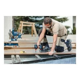 Bosch Professional BOS4059952587745 GDX 18V Atornillador de Impacto con Baterías 4.0Ah, Cargador y L-Boxx