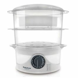 Cocedor a Vapor Eléctrico Taurus SALUTECOOK Blanco 800 W Plástico Precio: 50.49999977. SKU: S7600322