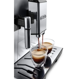 DeLonghi Máquina Espresso Dinamica ECAM 350.55.B Molinillo Integrado Espumador de Leche Negro Acero Inoxidable
