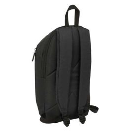 Mini Mochila Safta Con Cremallera Vertical Kappa Dark 390x220x100 mm Mini Mochila Safta Con Cremallera Vertical Kappa Dark 390x220x100 mm