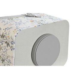 Portamandos DKD Home Decor Blanco Gris Lila Rosa claro 2 Unidades Portamandos DKD Home Decor Blanco Gris Lila Rosa claro 2 Unidades