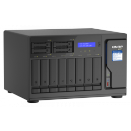 QNAP TVS-h1288X NAS Torre Ethernet Negro