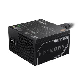 GIGABYTE P750BS Fuente de Alimentación PC ATX 750W 80 PLUS Bronze, Ventilador 120mm, Conectores PCI-E 6+2 Pin, Negro
