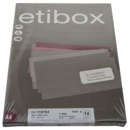 Etiquetas Adh.Impr. A4 Blanca Caja 100H C.Romos 99,1X38,1 Mm 1.400 Uds. Precio: 8.79000023. SKU: B1FN7M3HNX