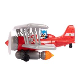 Avioneta Biplano Con Funciones Sonic 423284 Jakks Pacific