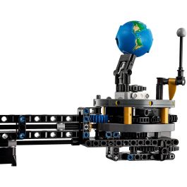 LEGO Technic 42179 Planeta Tierra y Luna en Órbita, Detallado Modelo del Sistema Solar para Construir, Set de Juguete Educativo de Ciencia Espacial