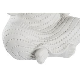 DKD Home Decor Figura Decorativa Oriental de Monje Blanco en Magnesia - Set de 2 Unidades 19x25.5x39 cm DKD Home Decor Figura Decorativa Oriental de Monje Blanco en Magnesia - Set de 2 Unidades 19x25.5x39 cm