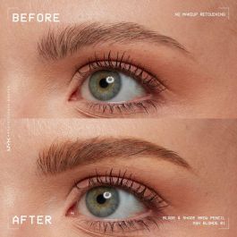 NYX PROFESSIONAL MAKE UP BLADE & SHADE NANO lápiz de cejas #01-Ash Blonde 1 u NYX PROFESSIONAL MAKE UP BLADE & SHADE NANO lápiz de cejas #01-Ash Blonde 1 u