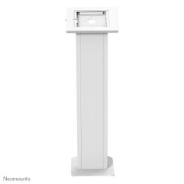Neomounts FL15-750WH1 Soporte de suelo para tablets 9.7-11" - bloqueable, Blanco, Acero, Piso, Cerradura para puerta corredera con pulsador