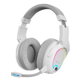 Mars Gaming Auriculares Gaming Inalámbricos MHW100/ Micrófono ARGB Jack 3.5mm Blancos Precio: 38.50000022. SKU: S0235860