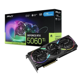 Pny GeForce RTX 5060 Ti 16 GB ARGB Overclocked Triple Fan DLSS 4 Tarjeta Gráfica PNY0751492795058 Precio: 1101.50000059. SKU: B1JJYYC2MZ