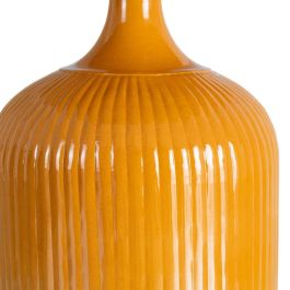 Mesa Auxiliar Mostaza Metal Decoración 38 X 38 X 48 cm