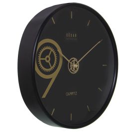 Reloj de Pared Alexandra House Living Negro Acrílico Plástico 26 x 4 x 26 cm