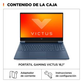 HP Victus Gaming 16-r1026ns Portátil 16.1" FHD IPS 144Hz Intel Core i7-14650HX 16GB DDR5 1TB SSD RTX 4060 FreeDOS Azul