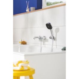 Grohe Vitalio Comfort 110 Rociador de Ducha 3 Chorros (Lluvia/Estimulante/Masaje) Fácil Selección Ahorro de Agua Cromado 26092001 Grohe Vitalio Comfort 110 Rociador de Ducha 3 Chorros (Lluvia/Estimulante/Masaje) Fácil Selección Ahorro de Agua Cromado 26092001