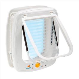 FERPLAST Swing Columpio de Plástico con Solapa 4 Posiciones de Cierre Blanco 26.2x10.2x31.2 cm para Gatos Grandes y Perros Pequeños FERPLAST Swing Columpio de Plástico con Solapa 4 Posiciones de Cierre Blanco 26.2x10.2x31.2 cm para Gatos Grandes y Perros Pequeños